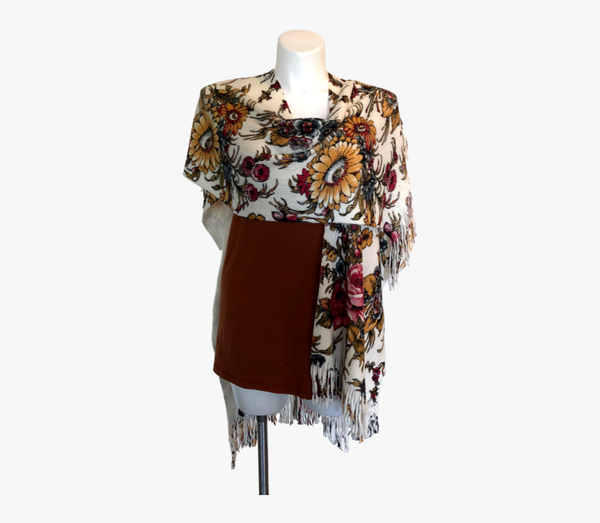 Floral Print Convertible Kimono, HD Png Download