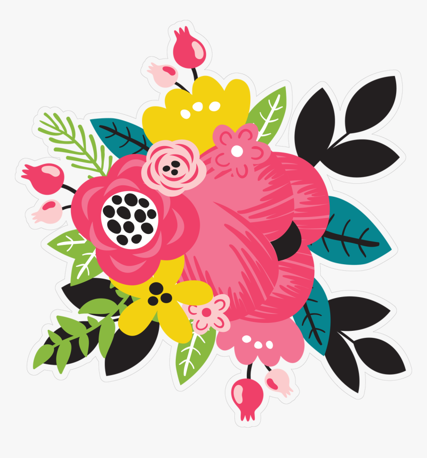 Flowers Print And Cut, HD Png Download