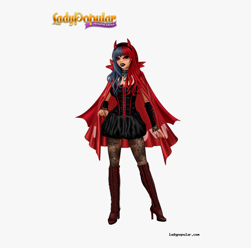 Lady Popular Fashion Arena Février, HD Png Download