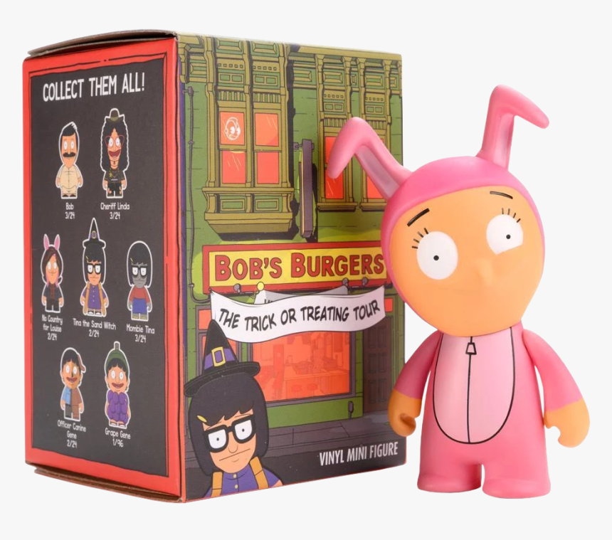 The Trick Or Treating Tour Mini Series Blind Box 3” - Bob's Burgers, HD Png Download