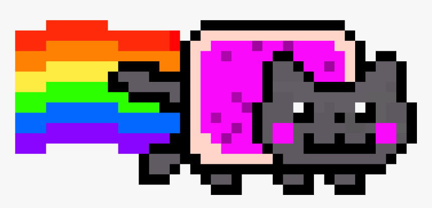 Transparent Nyan Cat Png, Png Download