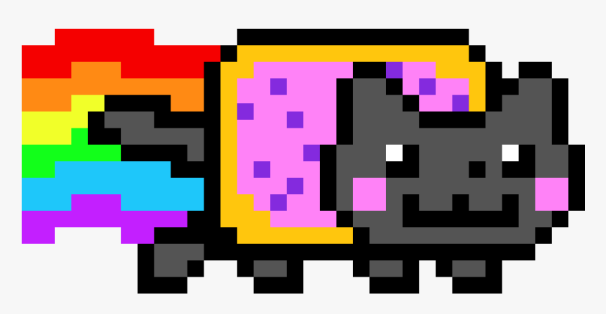 Gif Nyan Cat Png, Transparent Png