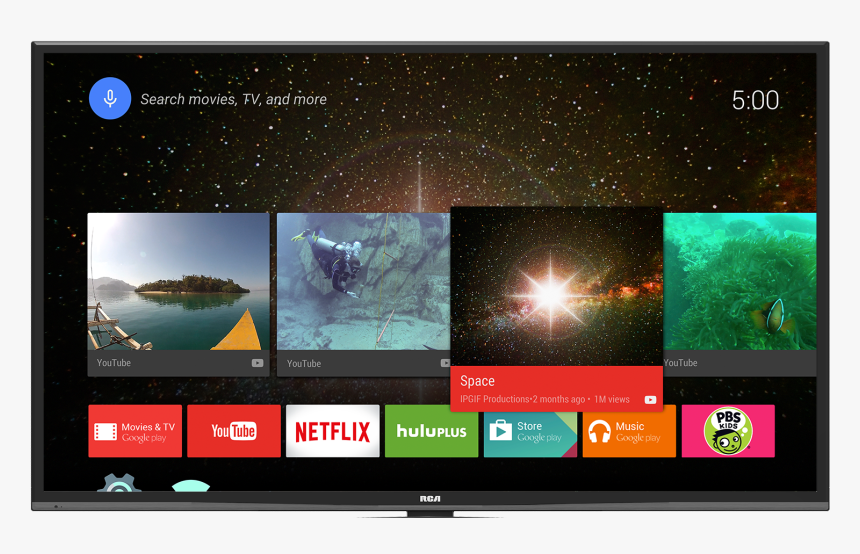 Rca-andro#tv - Sparc 32 Slim Smart Tv, HD Png Download