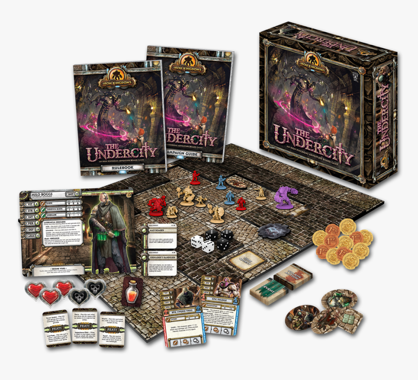 Undercitycomponents - Widower's Woods Board Game, HD Png Download