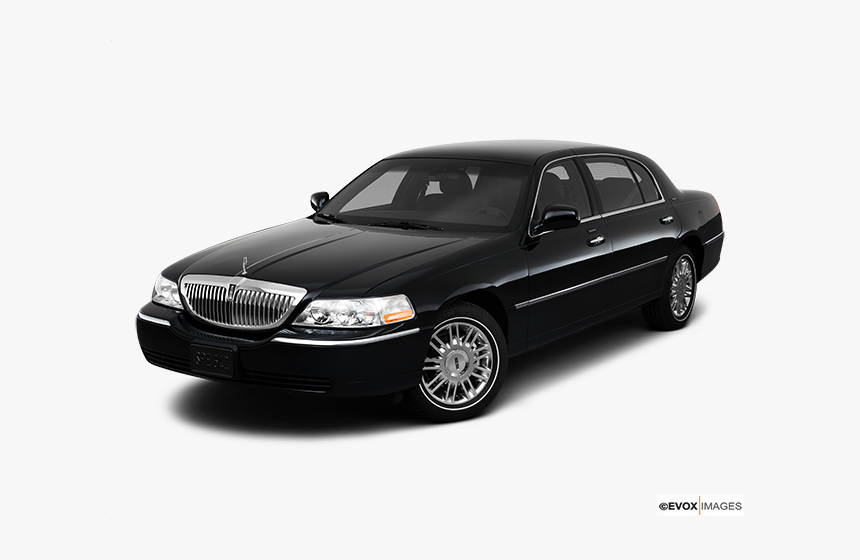 Black Lincoln Town Car 2019, HD Png Download