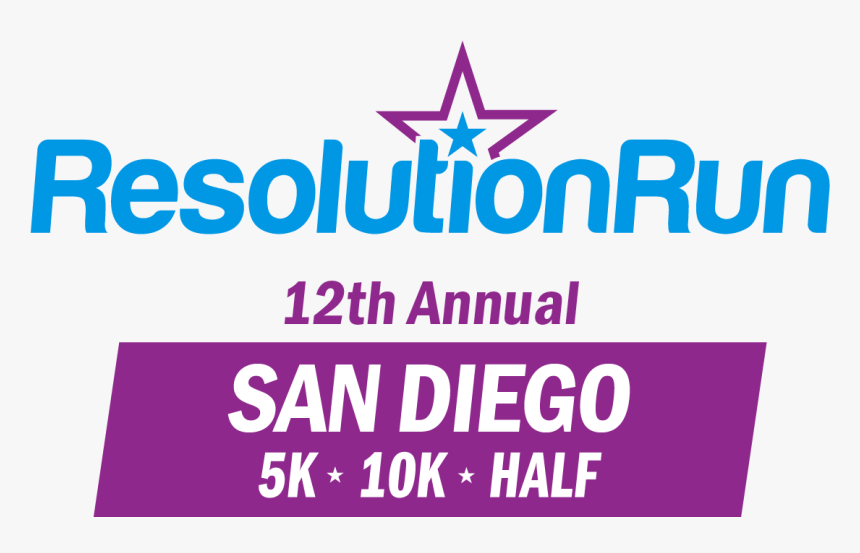 Resolution Run San Diego, HD Png Download