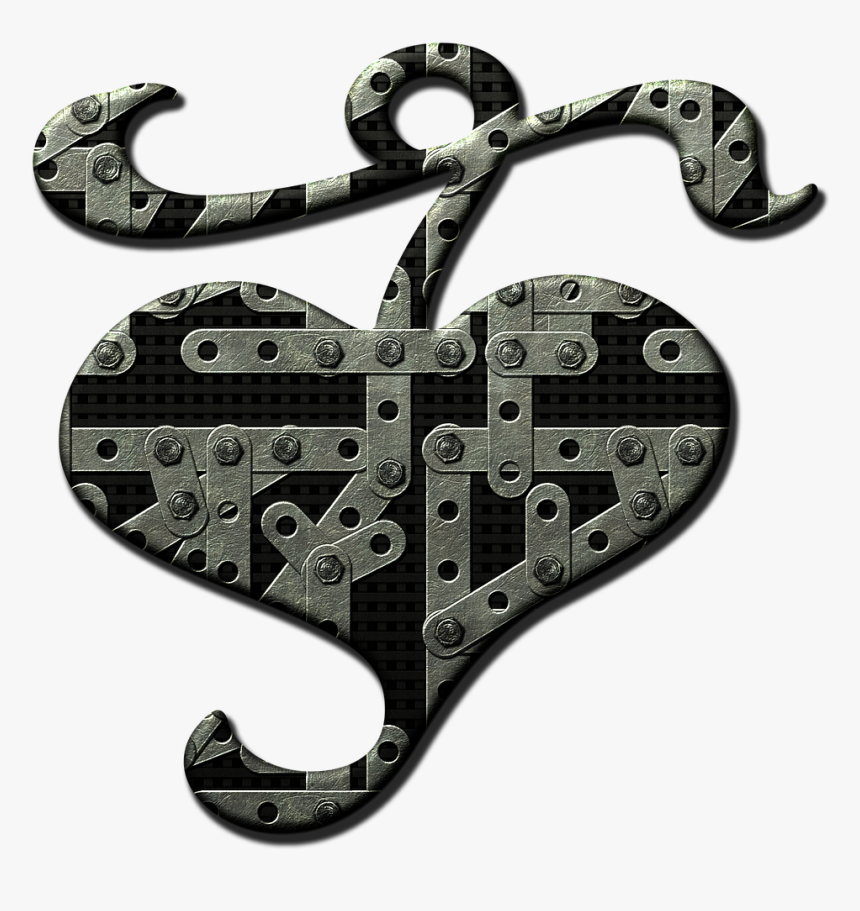 Heart Shape Metallized Enduring Love Free Photo - Locket, HD Png Download