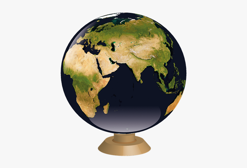 Map Of The World World Plant Free Photo - Globe For Logo Design Hd, HD Png Download