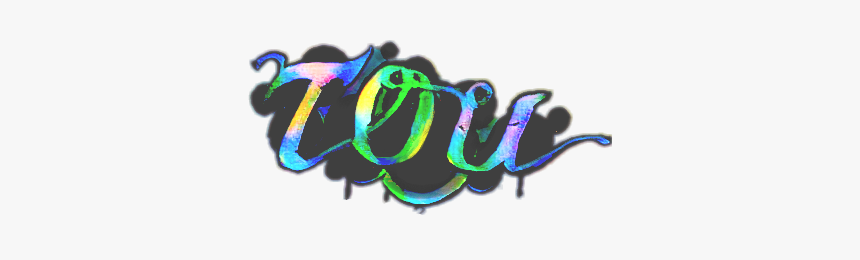 Lisa Frank Graffiti - Graphic Design, HD Png Download