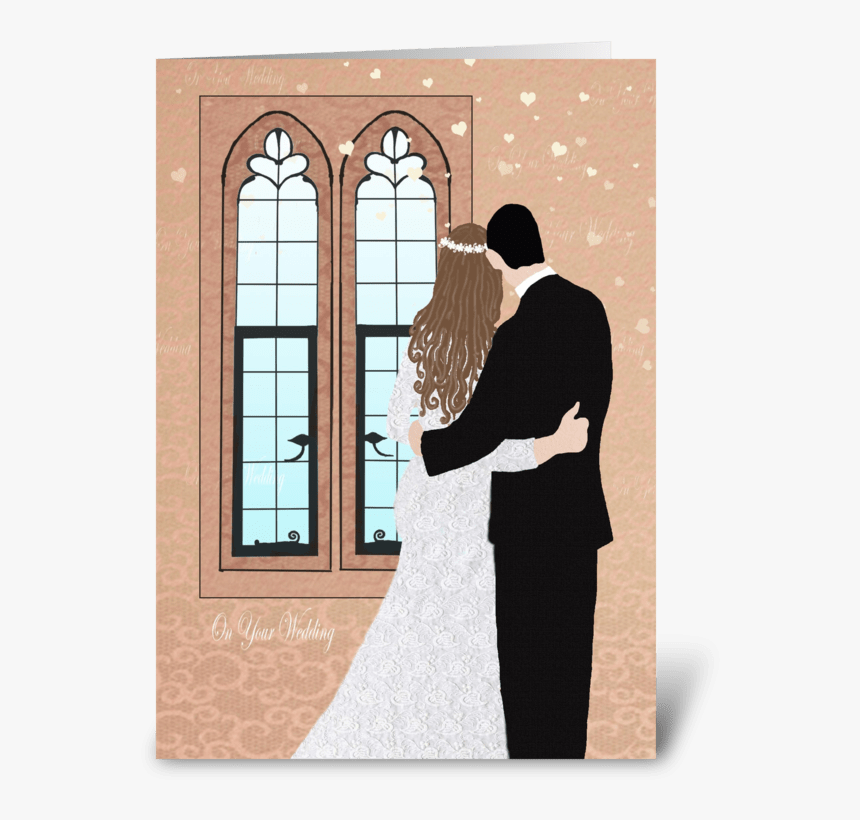 On Your Wedding Greeting Card - Romance, HD Png Download