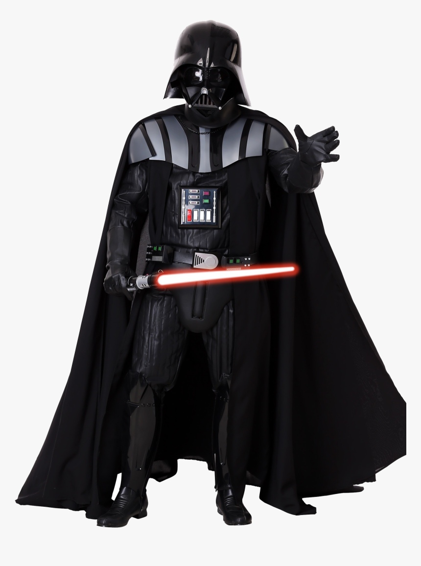 Darth Vader Png Photo Background - Costume Men Darth Vader Halloween, Transparent Png