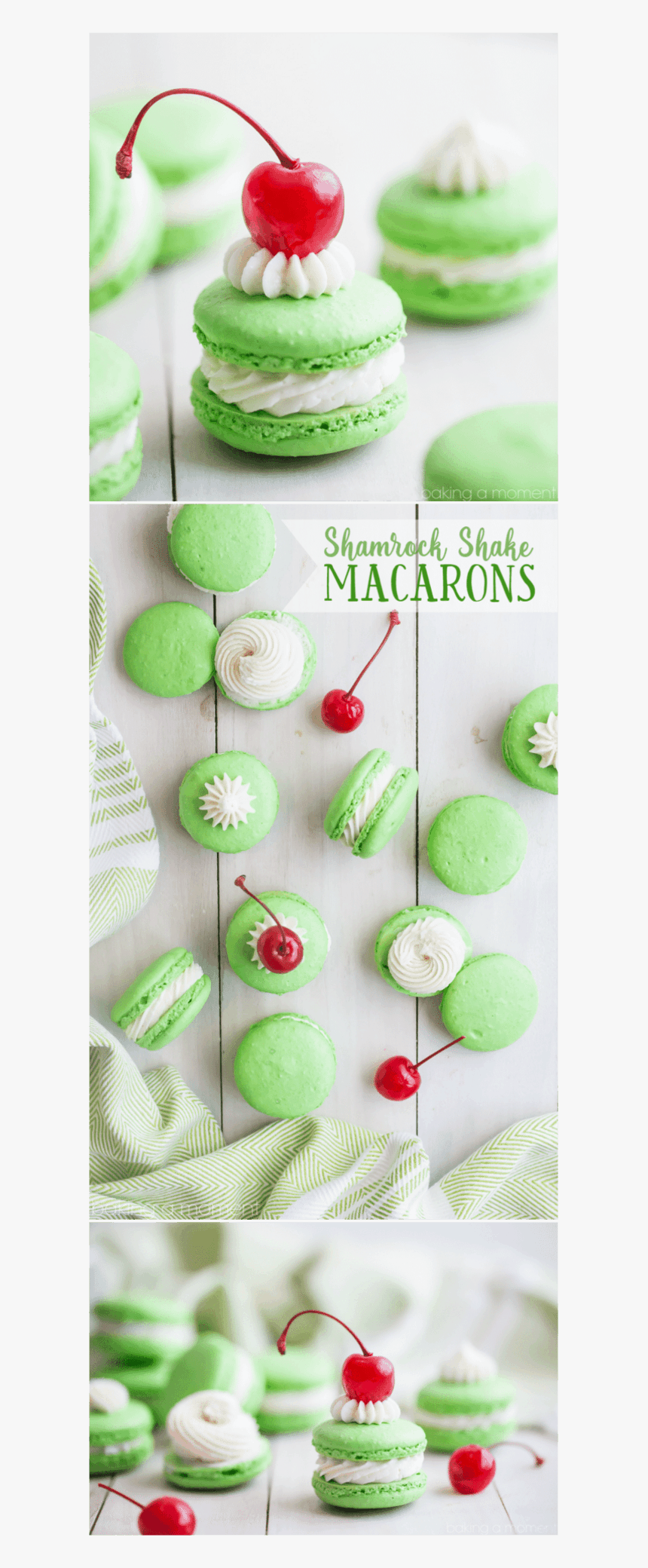 Shamrock Shake Macarons So Much Fun For St - Bead, HD Png Download