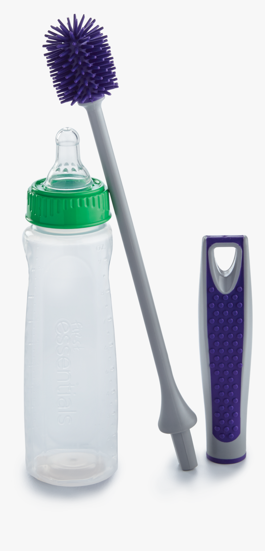 Bottle Brush Extension Baby Bottle - Toilet Brush, HD Png Download