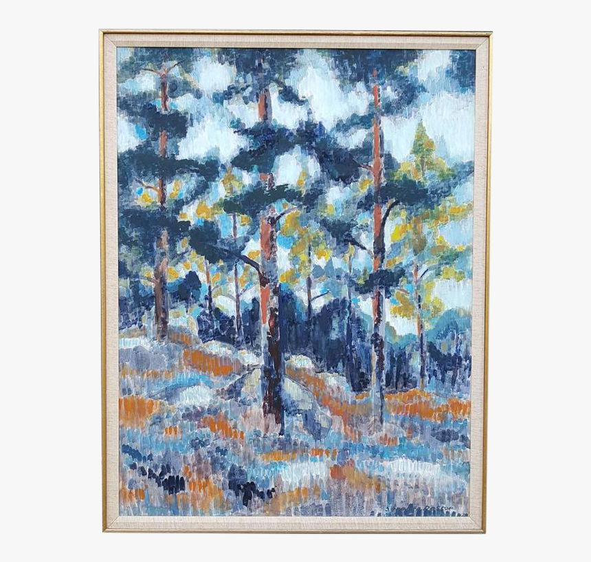 Stephen Thomas Rascoe Abstract Landscape Painting - Painting, HD Png Download