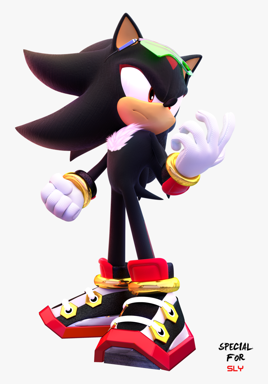 Shadow The Hedgehog Riders By Fentonxd-d5vxwed - Shadow Sonic Free Riders, HD Png Download