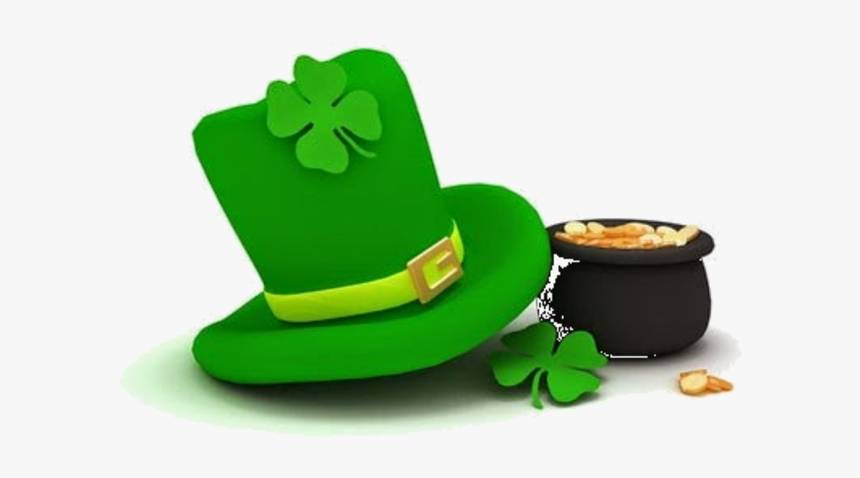 Trebol De 4 Hojas De San Patricio, HD Png Download
