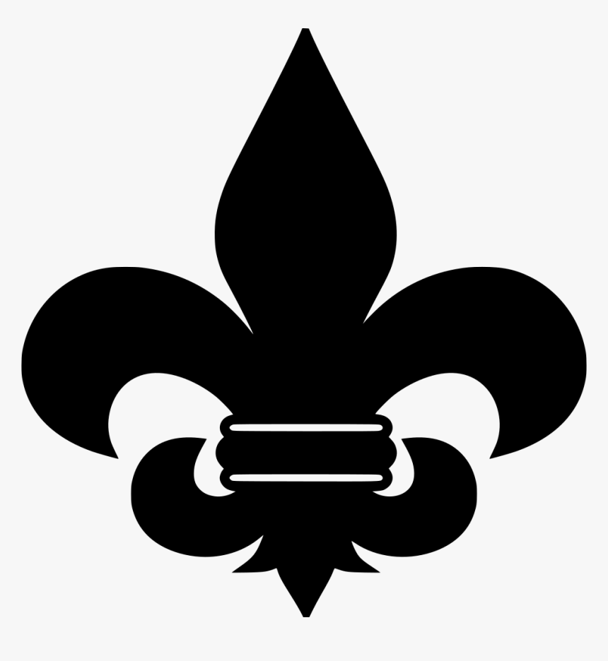 Burgundy Fleur De Lis, HD Png Download