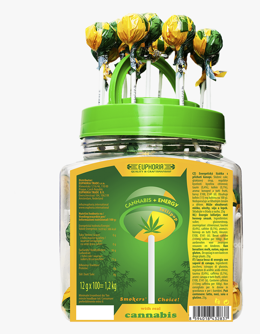 Euphoria Cannabis Lollipops 12g X 100pcs, HD Png Download