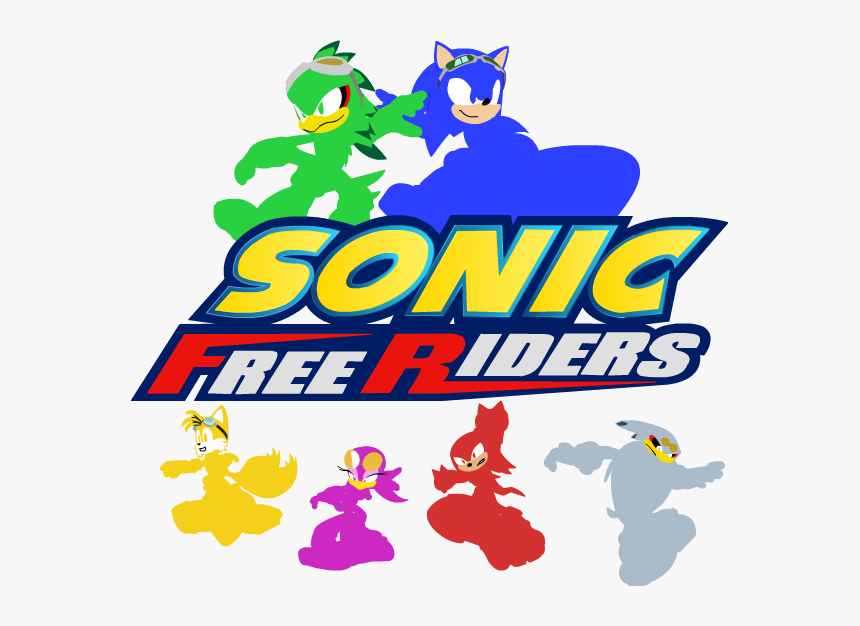 Sonic Free Riders, HD Png Download