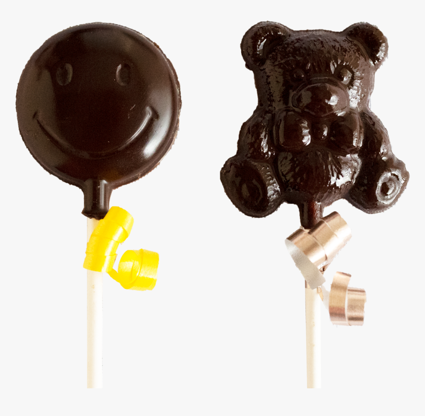 Feel Better Smiley Face Teddy Bear Lollipops - Animal Figure, HD Png Download