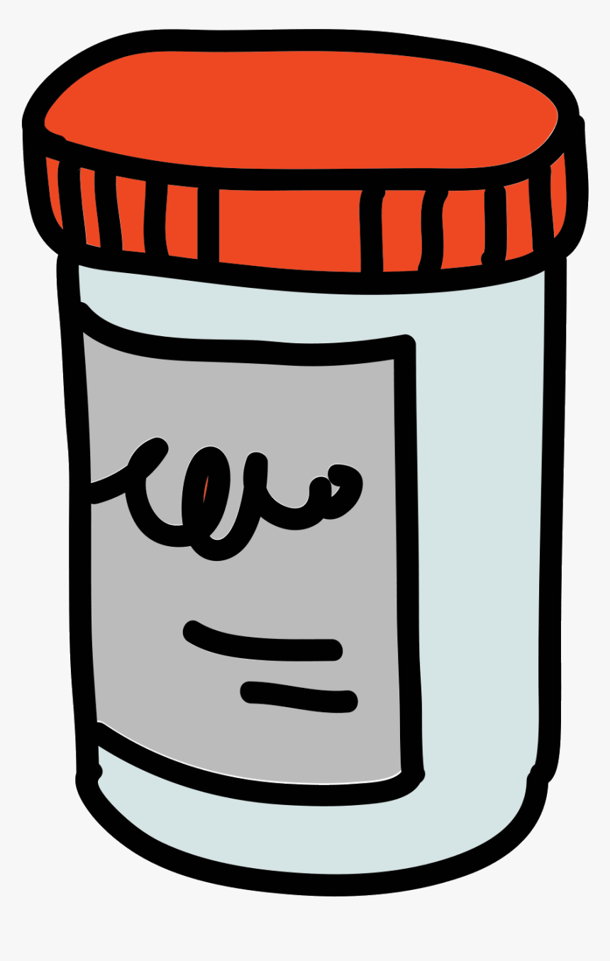 Pill Bottle Icon, HD Png Download
