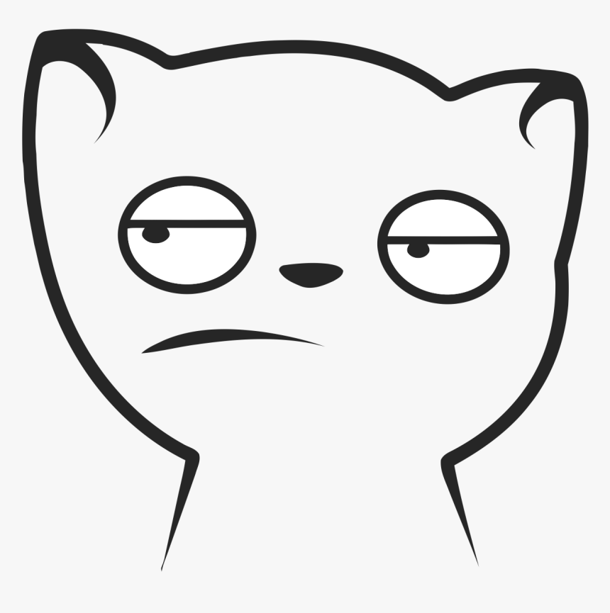 Cat Meh Face, HD Png Download