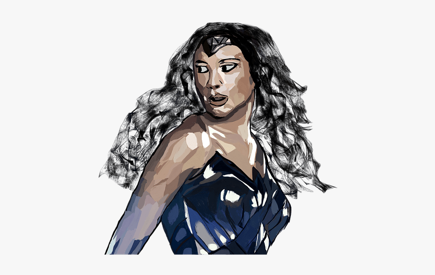 Download Wonder Woman By Bavillo13 Pixabay Gal Gadot Wonder Woman Vector Hd Png Download Transparent Png Image Pngitem