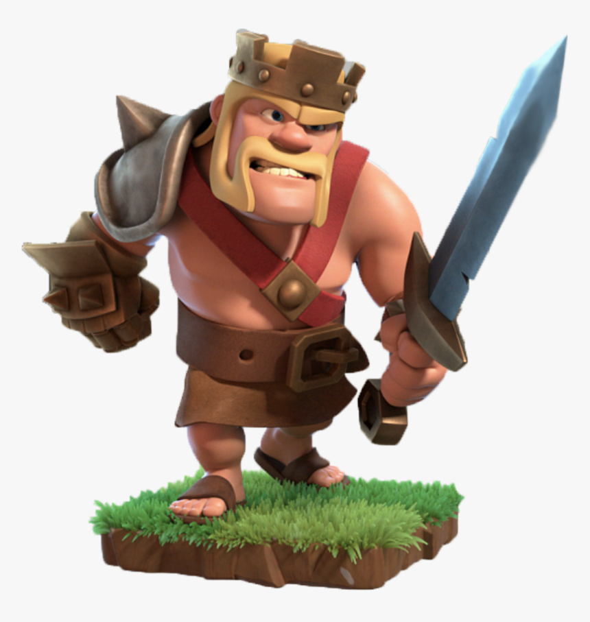 Barbare Clash Of Clans Png - Clash Of Clans Barbarian King, Transparent Png