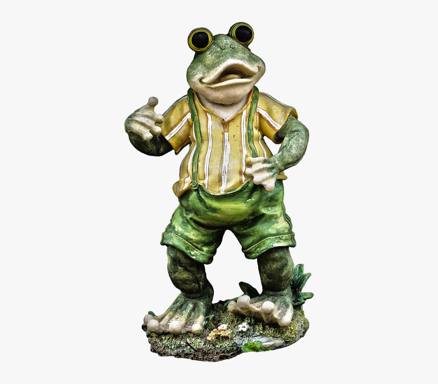 Frog, Figure, Ceramic, Sculpture, Ceramic Figures, - Toad, HD Png Download