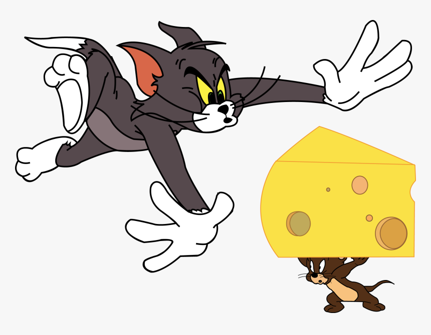 Tom And Jerry Tom Cat Cartoon Animated Series - Том И Джерри Пнг, HD Png Download