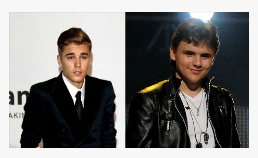 Michael Jackson Et Justine Bieber, HD Png Download