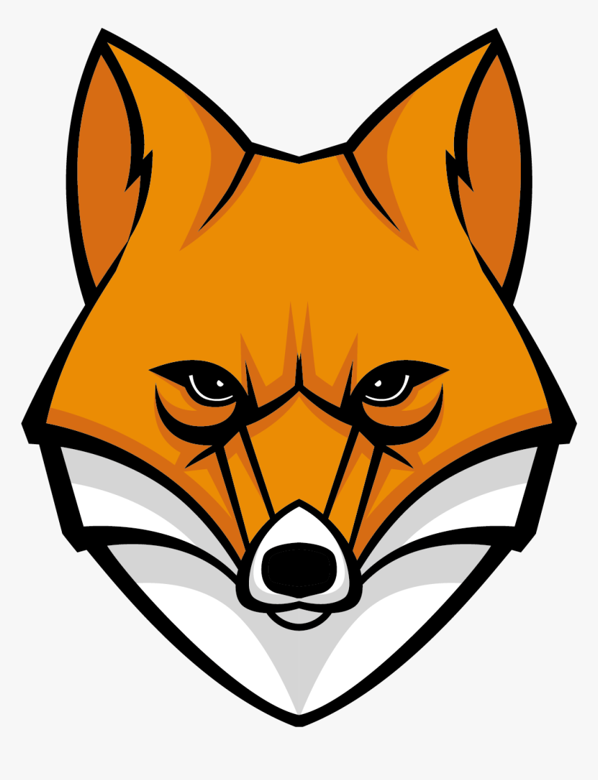 Fox Clipart Png Image - Fox Head Cartoon Png, Transparent Png