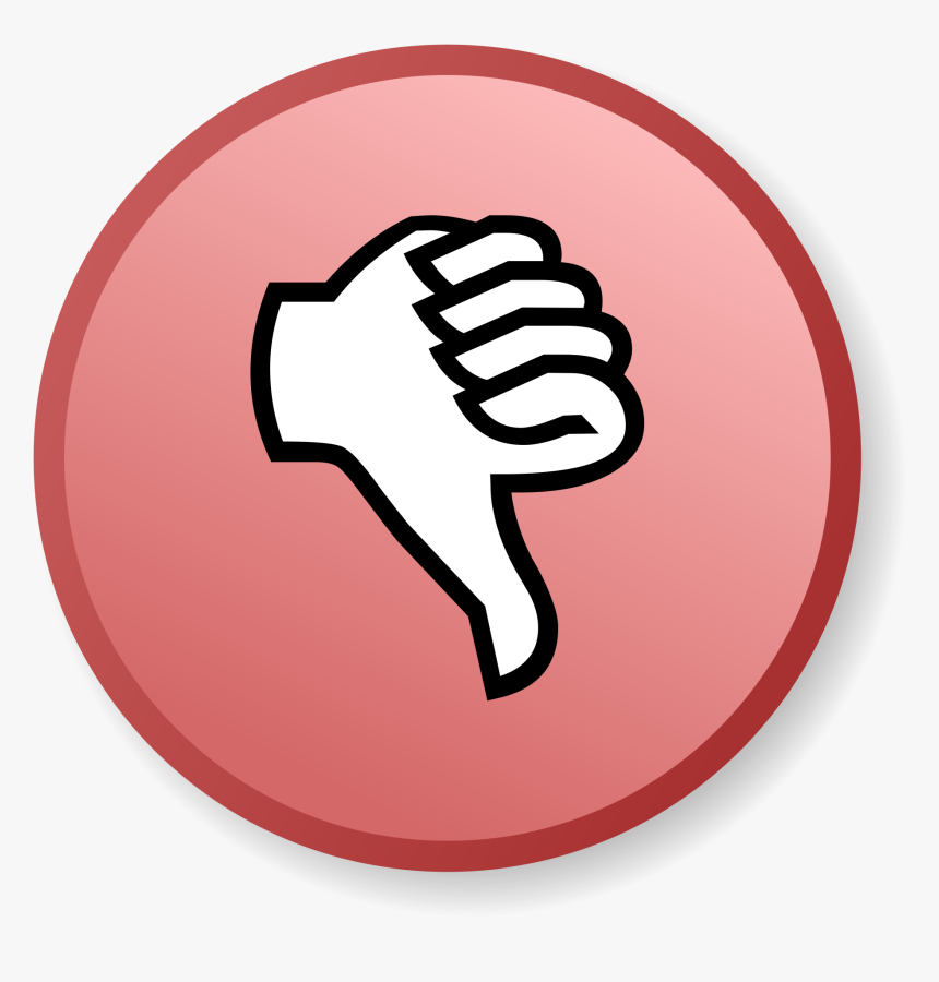 Transparent Retail Salesperson Clipart - Thumbs Down Cartoon Transparent, HD Png Download