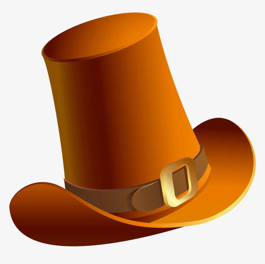 Brown Pilgrim Hat Png, Transparent Png
