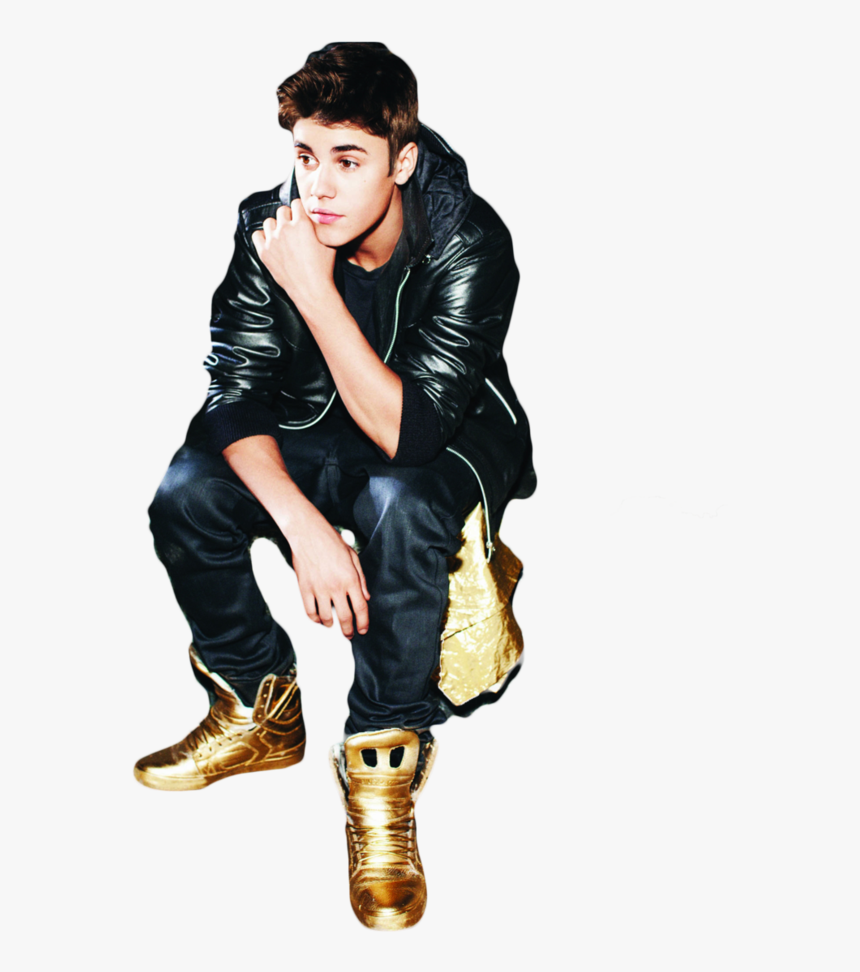 Justin Bieber Golden Shoes, HD Png Download