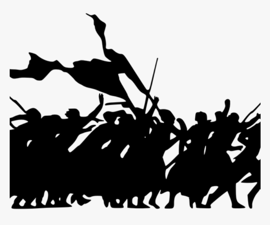 Want To Understand Trump Supporters Think “reaction” - Revolution Silhouette, HD Png Download