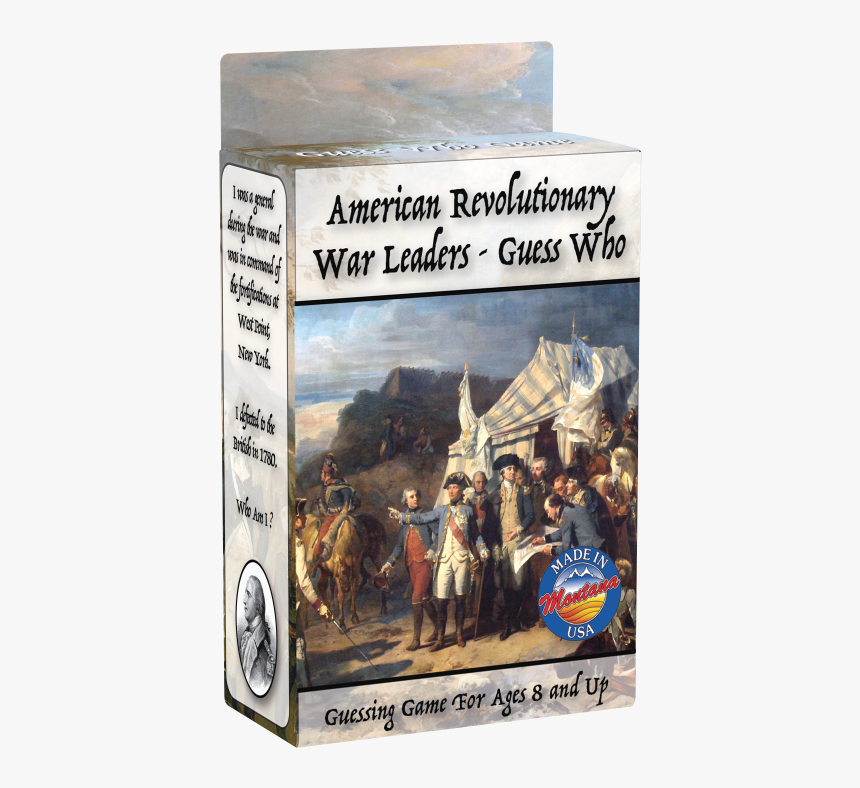 Revolutionary War Leaders Guess Who Travel Card Game - Siege Of Yorktown, HD Png Download