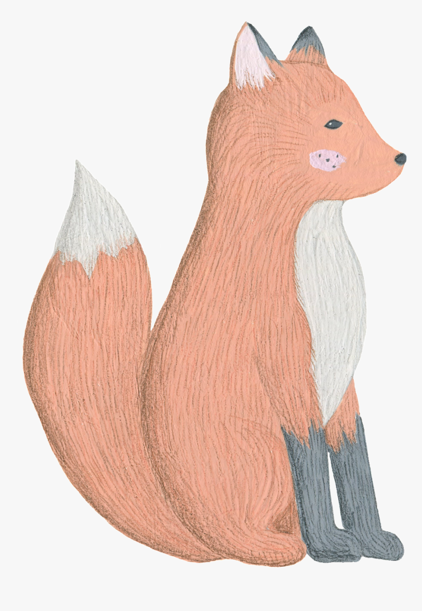 Cartoon Fox Png Images - Red Fox, Transparent Png