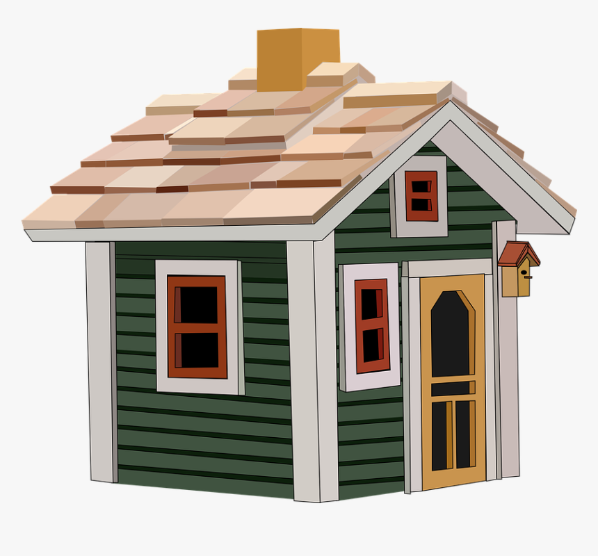 Cottage, House, Home, Building, Little, Window, Roof - Casa De Campo Png, Transparent Png