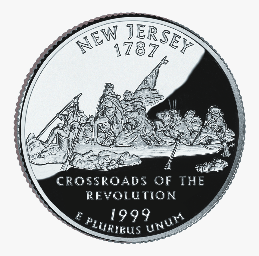 New Jersey's State Quarter, HD Png Download
