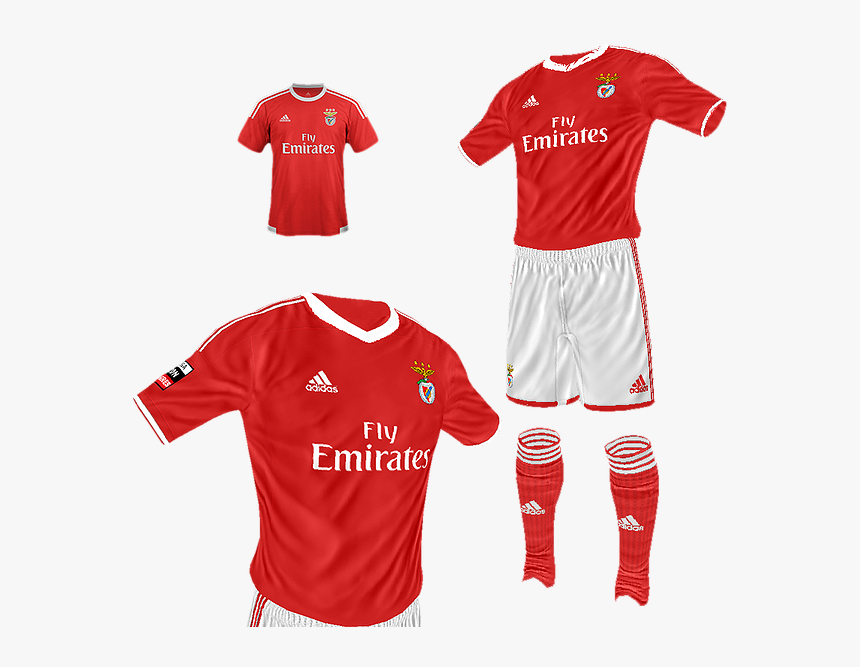 Sl Benfica Home By Kisake Minikit - Kits Sl Benfica 2019 Fifa 14, HD Png Download