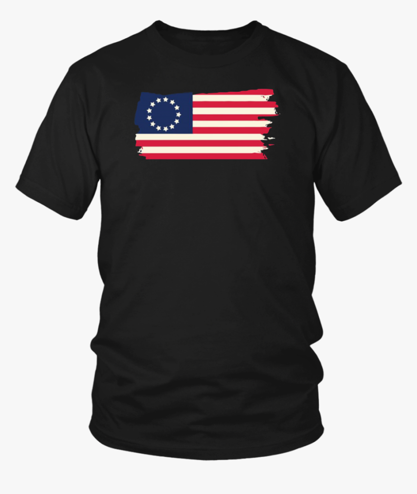Betsy Ross American Revolutionary War Flag T Shirt - She The North Shirt, HD Png Download