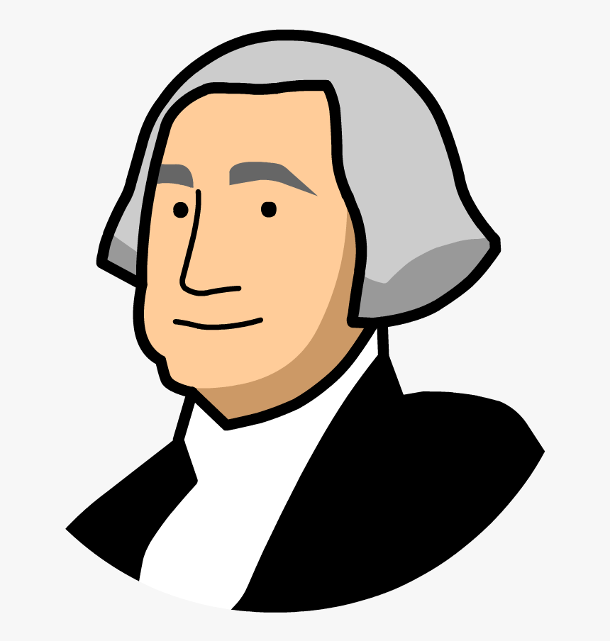 Revolutionary United Washington War States American - Cartoon Picture Of George Washington, HD Png Download