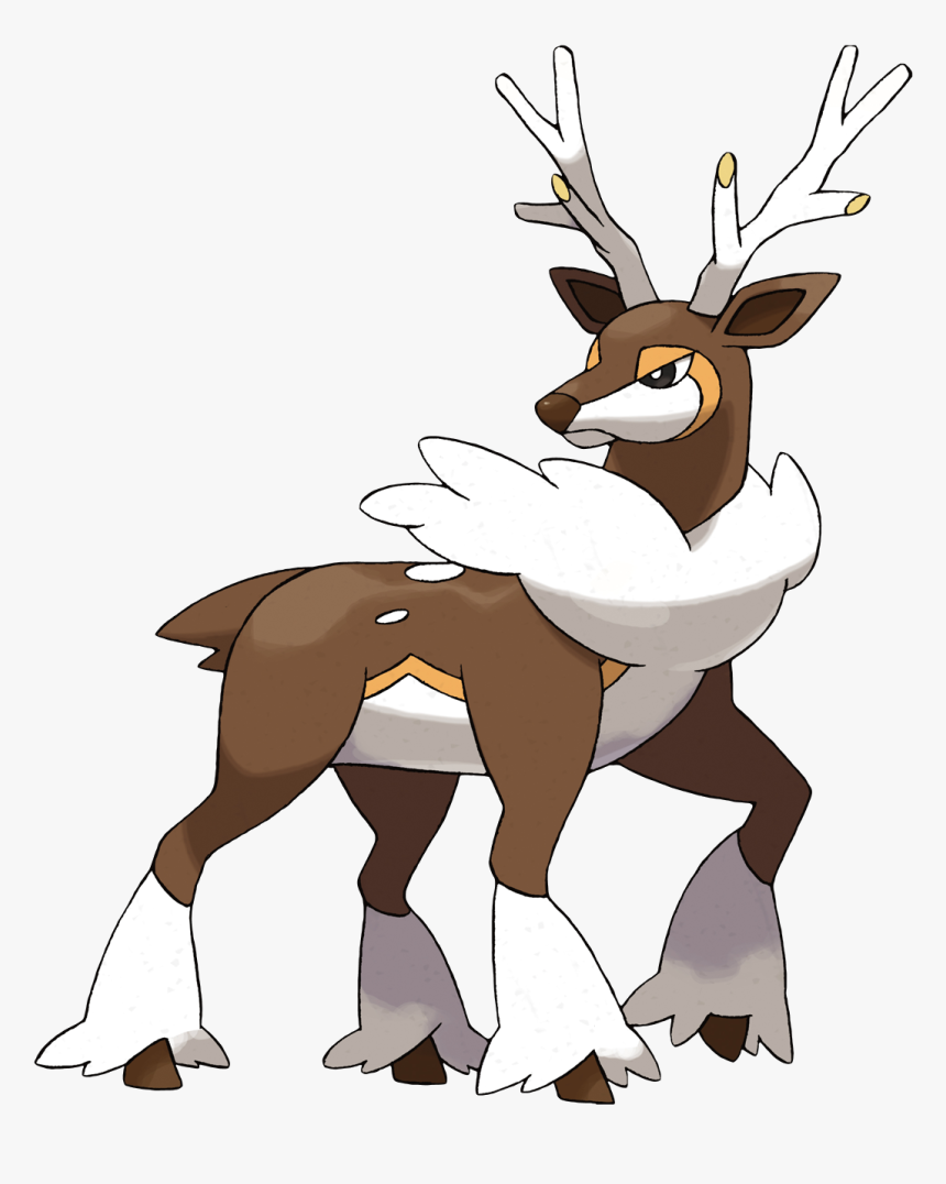 Sawsbuck Pokemon, HD Png Download