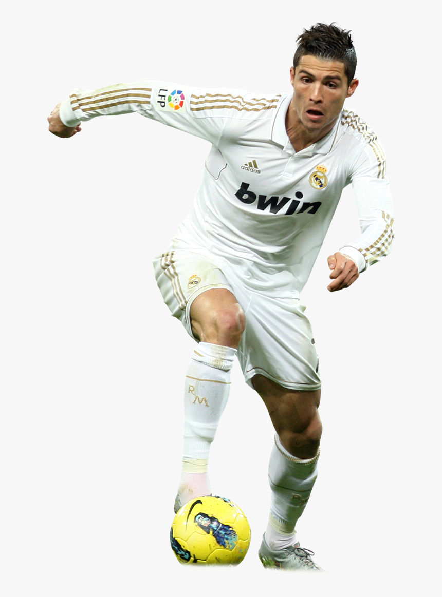 Real Cristiano Madrid Ronaldo Football Fc C - Cristiano Ronaldo Real Madrid Png, Transparent Png