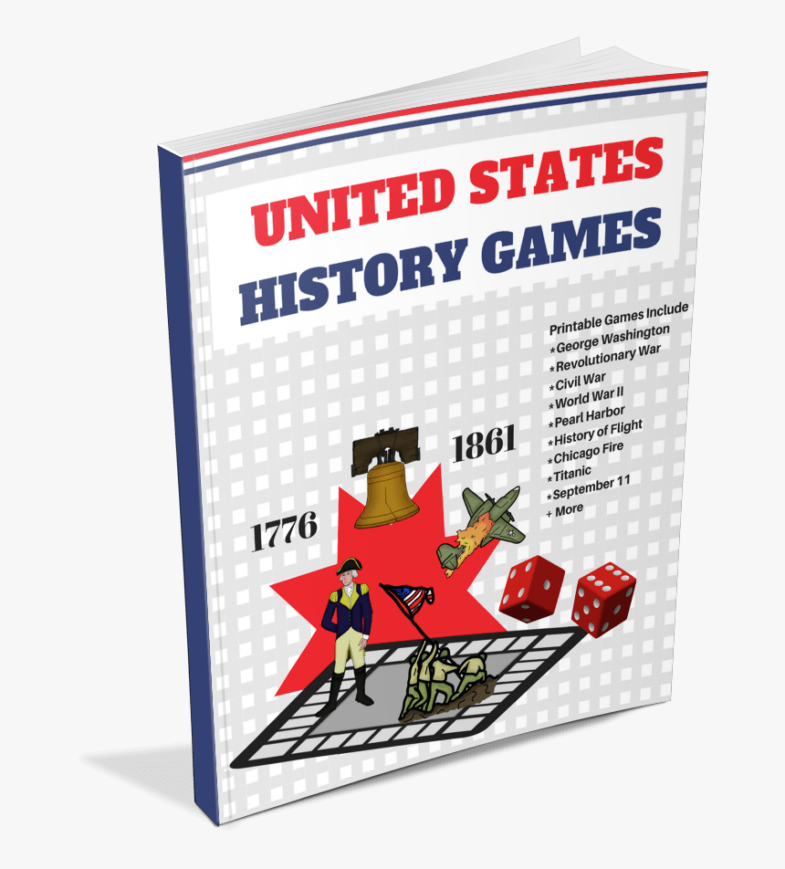 Printable United States History Games Book - Book Cover, HD Png Download