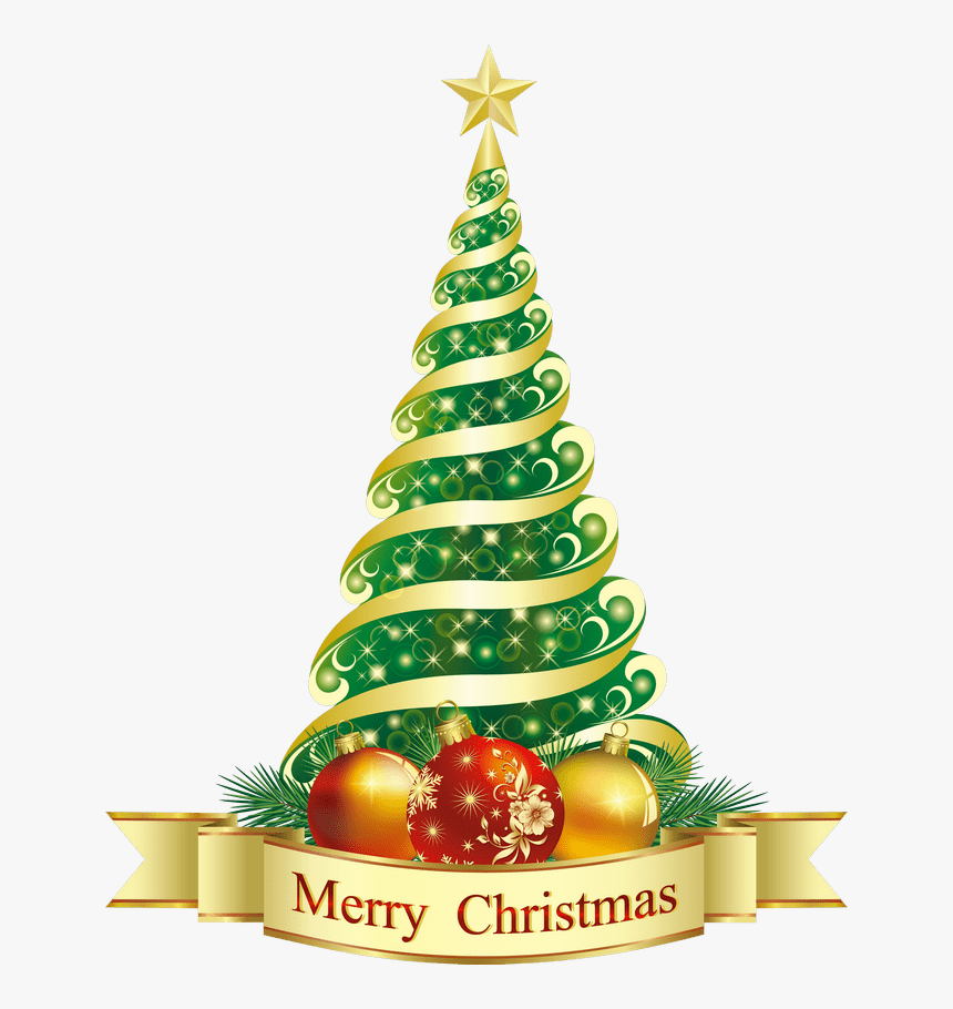 Christmas Tree Png Merry Christmas - Merry Christmas Images Tree, Transparent Png
