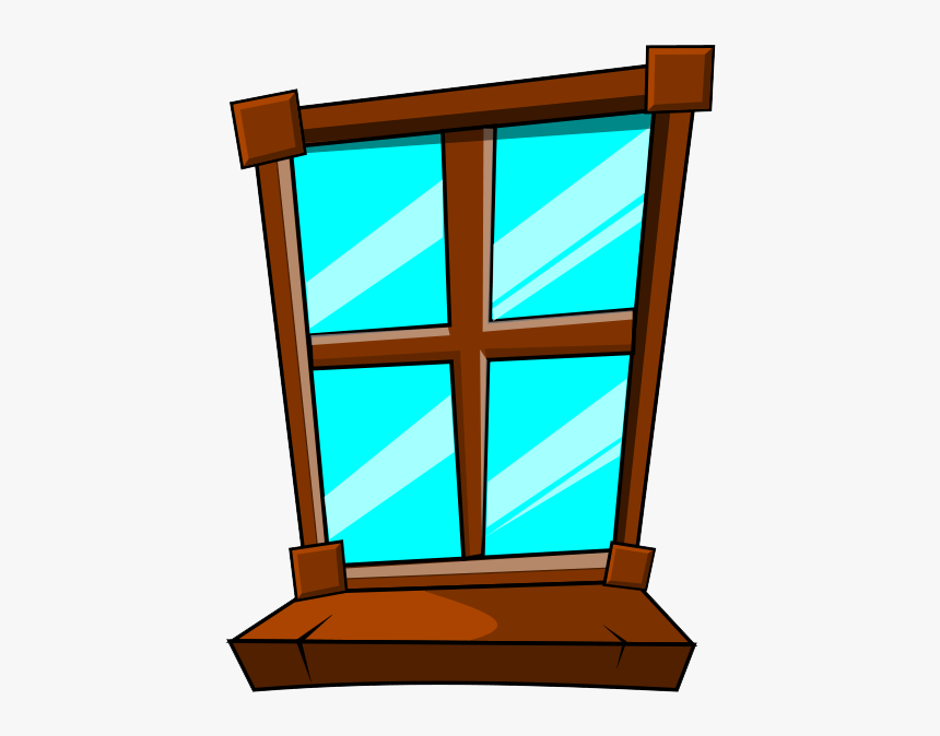 Open Window Clipart Free Clipart Images - Window Clipart, HD Png Download