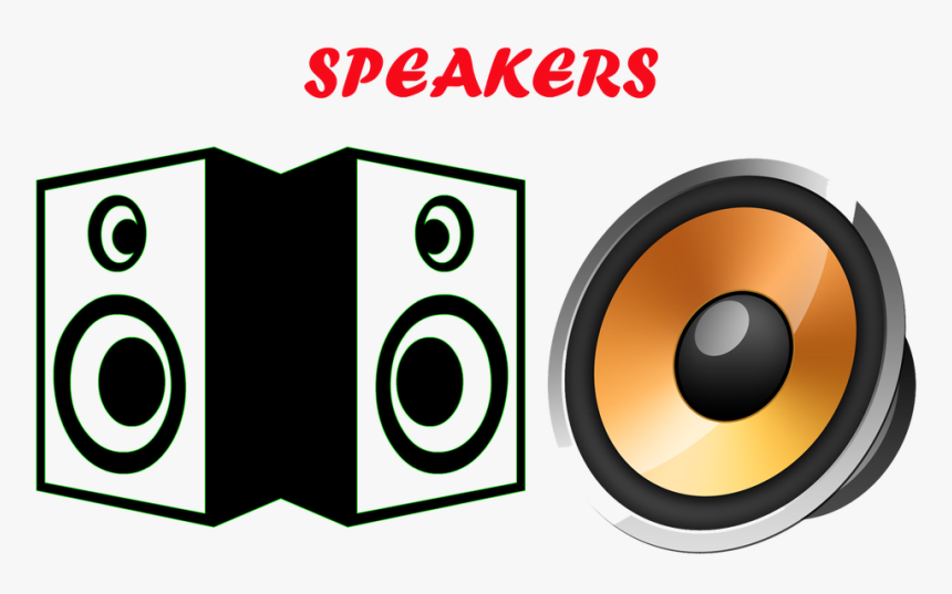 Computer Speakers Png Pic Speaker Clipart Png, Transparent Png