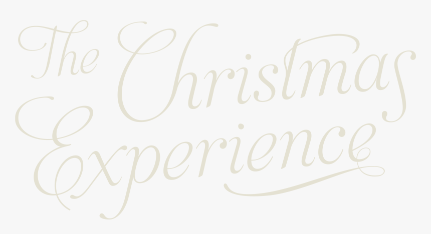 The Christmas Experience - Calligraphy, HD Png Download
